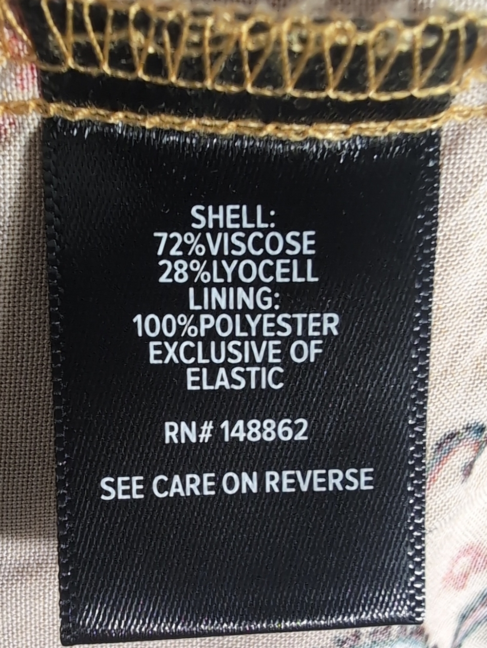 Torrid Mini Wash Challis Flutter Sleeve Lace Back Dress With Pockets, Sz. 2. - Picture 6 of 6